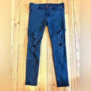 HOLLISTER Grey Wash Advanced Stretch Jegging
